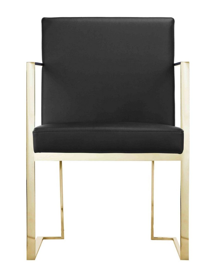 Dining Chairs & Stools * | Pangea Gold Dexter Arm Chair Home Dining Chairs & Stools