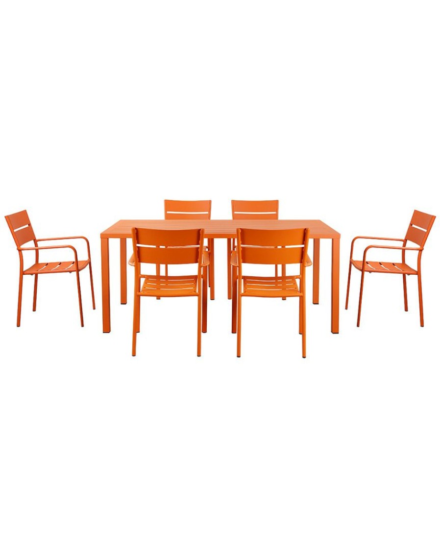 Dining Sets * | Pangea Miami 7Pc Dining Set Home Dining Sets