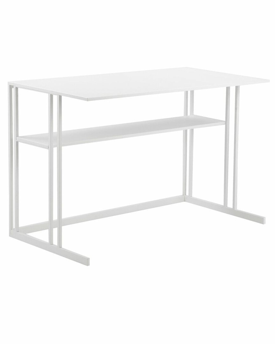 Desks & Storage * | Pangea Home Miley Desk Metal Desks & Storage