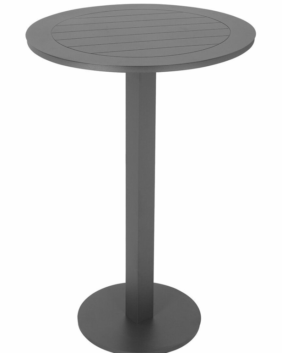 Outdoor Tables * | Pangea Home Sunset Round Bar Table Outdoor Tables