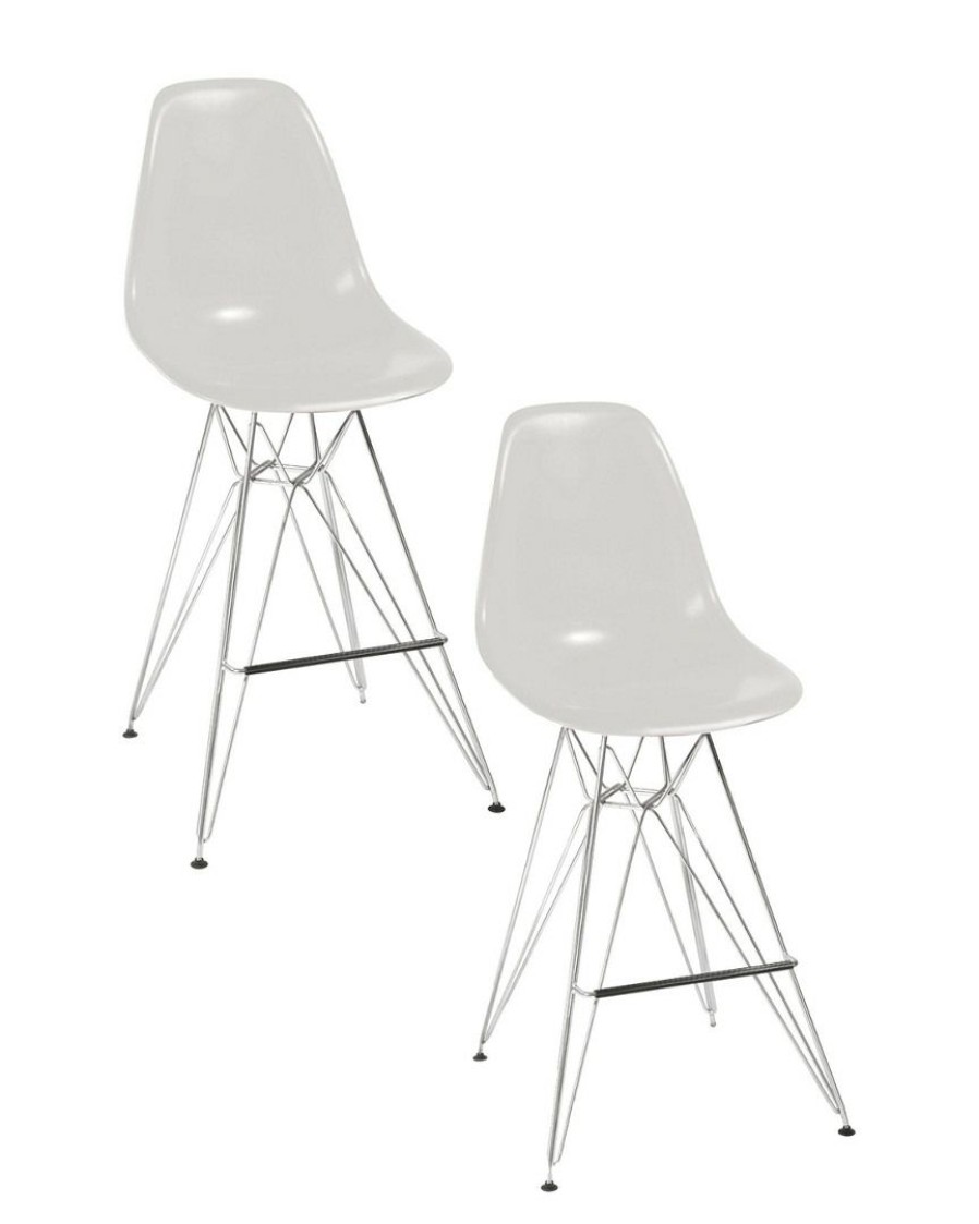 Dining Chairs & Stools * | Pangea Set Of 2 Donald Wire Bar Stools Home Dining Chairs & Stools