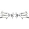 Dining Sets * | Pangea Roy 13Pc Patio Set Home Dining Sets