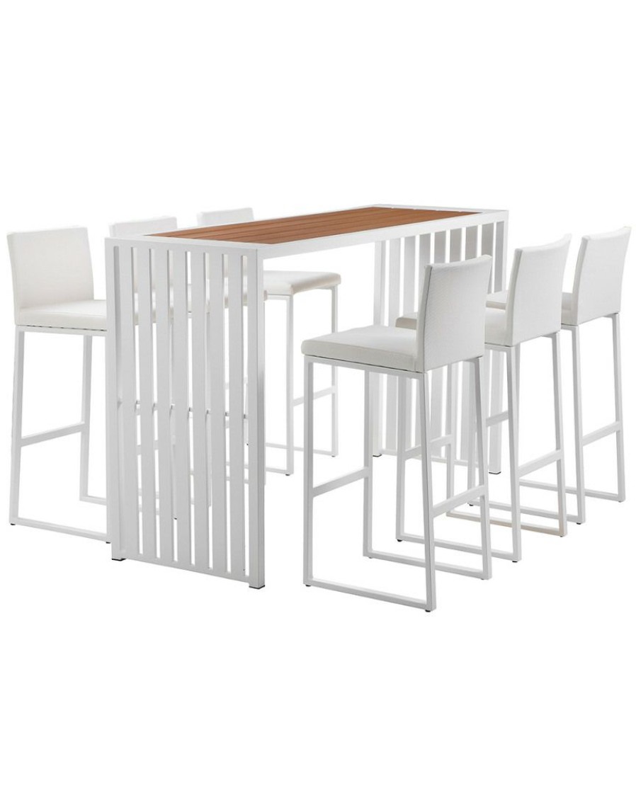 Dining Sets * | Pangea Home Milo 7Pc Bar Dining Sets