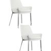 Dining Chairs & Stools * | Pangea Set Of 2 Hudson Diamond Tufted Chairs Home Dining Chairs & Stools