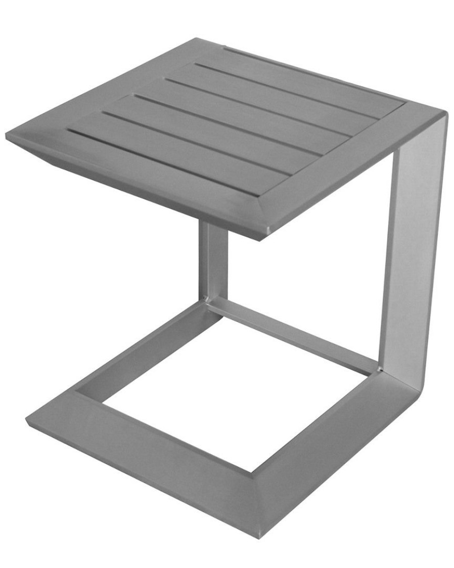 Outdoor Tables * | Pangea Leaf Side Table Home Outdoor Tables