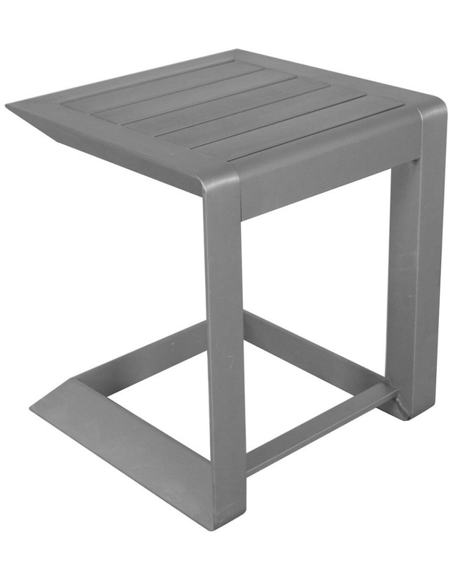 Outdoor Tables * | Pangea Leaf Side Table Home Outdoor Tables