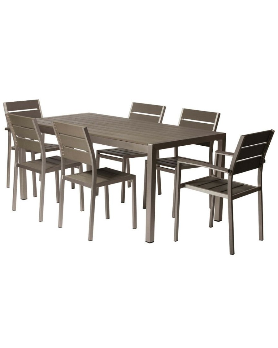 Dining Sets * | Pangea Roy 7Pc Dining Set Home Dining Sets