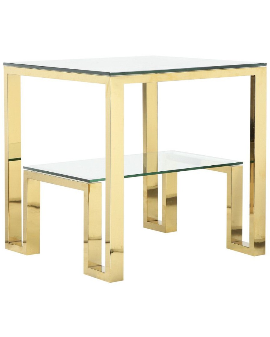 End & Side Tables * | Pangea Laurence Side Table Home End & Side Tables