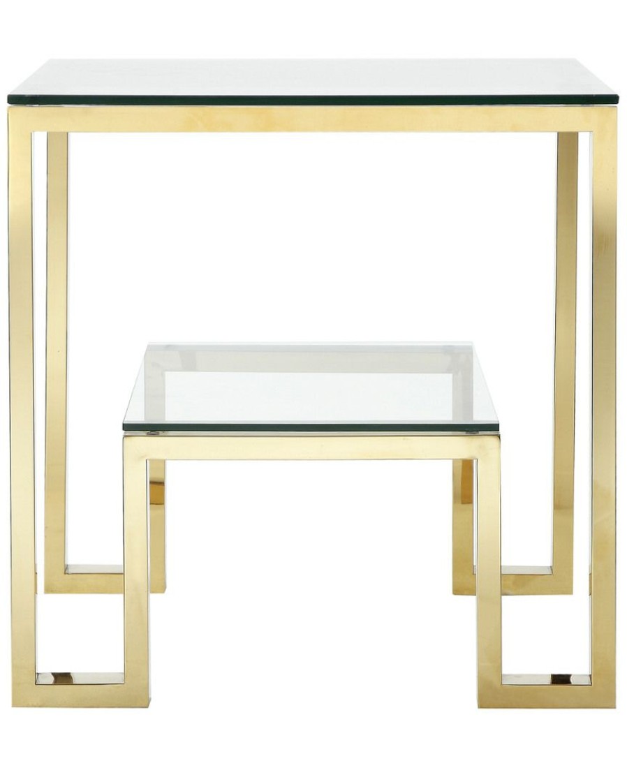 End & Side Tables * | Pangea Laurence Side Table Home End & Side Tables