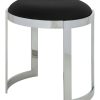 Dining Chairs & Stools * | Pangea Silver Frame Orion Stool Home Dining Chairs & Stools