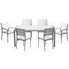 Dining Sets * | Pangea Roy 7Pc Dining Set Home Dining Sets