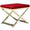 Dining Chairs & Stools * | Pangea Gold Lexi Stool Home Dining Chairs & Stools