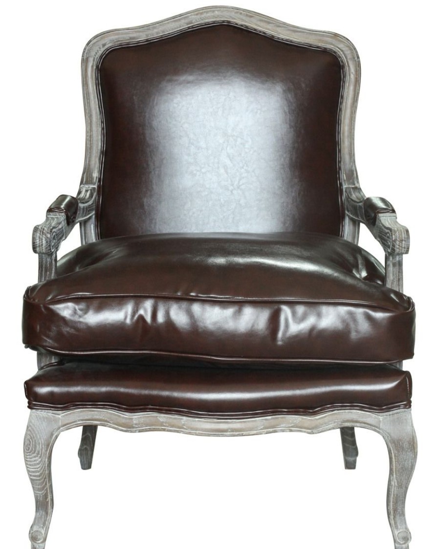 Accent Chairs * | Pangea Rodney Lounge Chair Home Accent Chairs