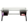 Desks & Storage * | Pangea 2 Compartment Beverli Desk Home Desks & Storage