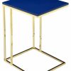 End & Side Tables * | Pangea Home Gold Fred Tray Table End & Side Tables