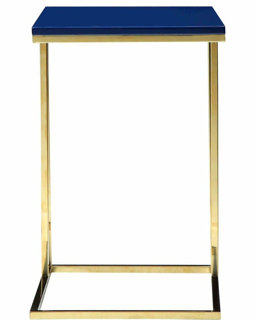 End & Side Tables * | Pangea Home Gold Fred Tray Table End & Side Tables