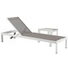 Seating * | Pangea Home Sally Lounger & Side Table Seating