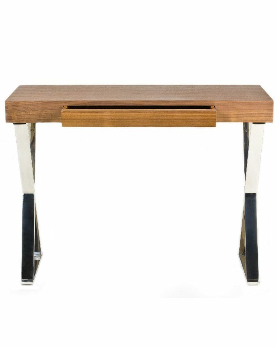 End & Side Tables * | Pangea X-Leg Console Home End & Side Tables