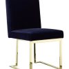 Dining Chairs & Stools * | Pangea Set Of 2 Gold Dexter Side Chairs Home Dining Chairs & Stools