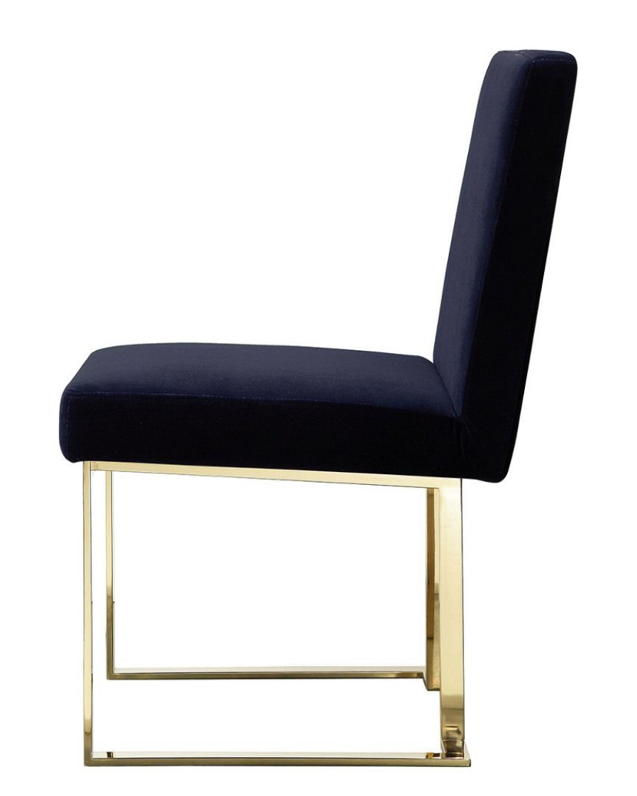 Dining Chairs & Stools * | Pangea Set Of 2 Gold Dexter Side Chairs Home Dining Chairs & Stools