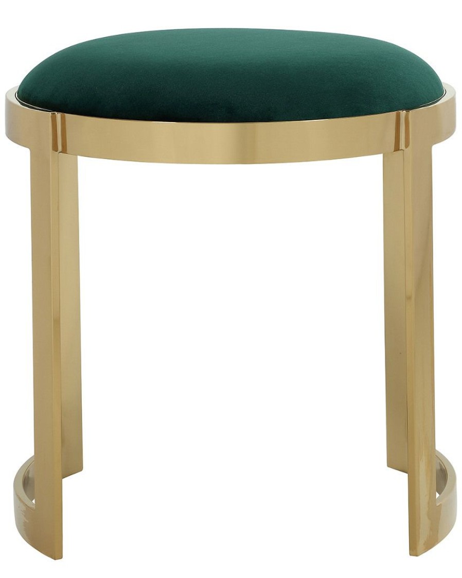 Dining Chairs & Stools * | Pangea Gold Frame Orion Stool Home Dining Chairs & Stools