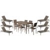 Seating * | Pangea Royal 13Pc Patio Set Home Seating