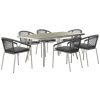 Dining Sets * | Pangea Home Chelsea 7Pc Dining Set Dining Sets