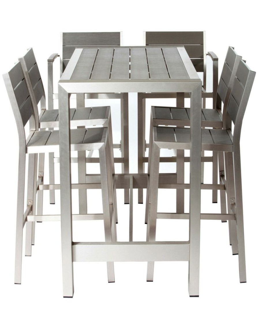 Dining Sets * | Pangea Betty 7Pc Bar Set Home Dining Sets