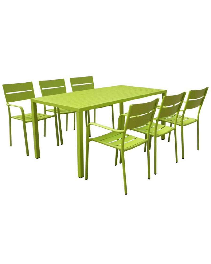 Dining Sets * | Pangea 7Pc South Beach Dining Set Home Dining Sets