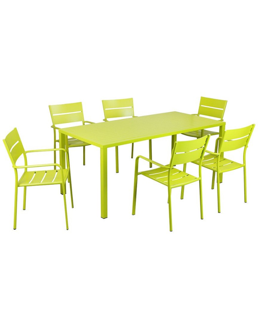 Dining Sets * | Pangea Miami 7Pc Dining Set Home Dining Sets