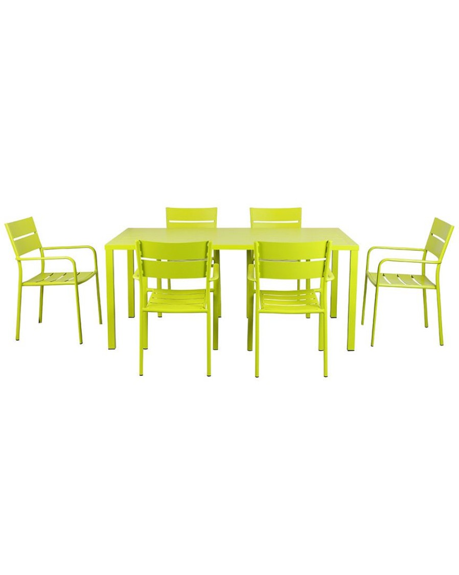 Dining Sets * | Pangea Miami 7Pc Dining Set Home Dining Sets