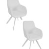 Dining Chairs & Stools * | Set Of 2 Pangea Perry Dining Chairs Home Dining Chairs & Stools