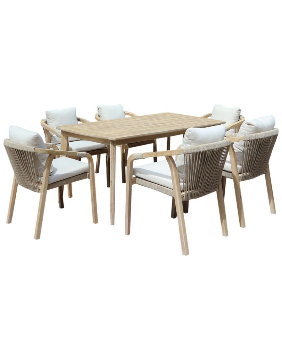 Dining Sets * | Pangea Home Lola 7Pc Dining Set Dining Sets