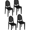 Dining Chairs & Stools * | Pangea Set Of 4 Phantom Indoor/Outdoor Chairs Home Dining Chairs & Stools