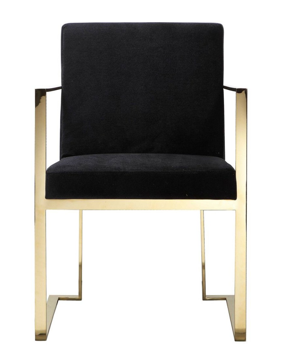 Dining Chairs & Stools * | Pangea Gold Dexter Arm Chair Home Dining Chairs & Stools