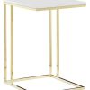 End & Side Tables * | Pangea Gold Fred Tray Table Home End & Side Tables