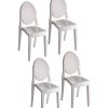 Dining Chairs & Stools * | Pangea Set Of 4 Phantom Dining Chairs Home Dining Chairs & Stools