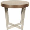 End & Side Tables * | Pangea Oyster Side Table Home End & Side Tables