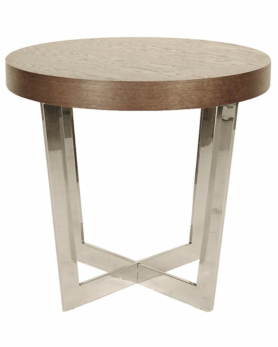 End & Side Tables * | Pangea Oyster Side Table Home End & Side Tables