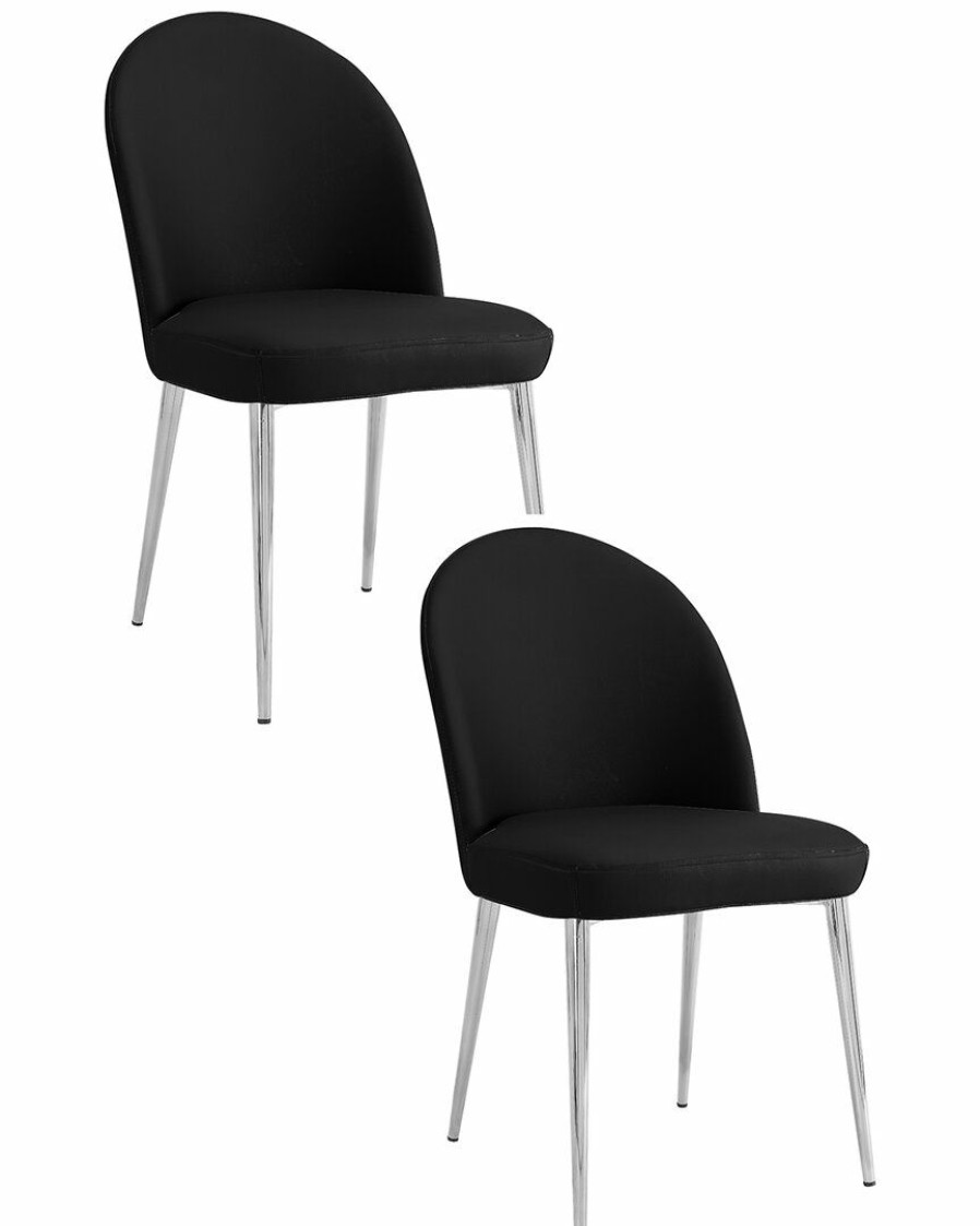 Accent Chairs * | Pangea Home Vera Set Of 2 Chairs Accent Chairs