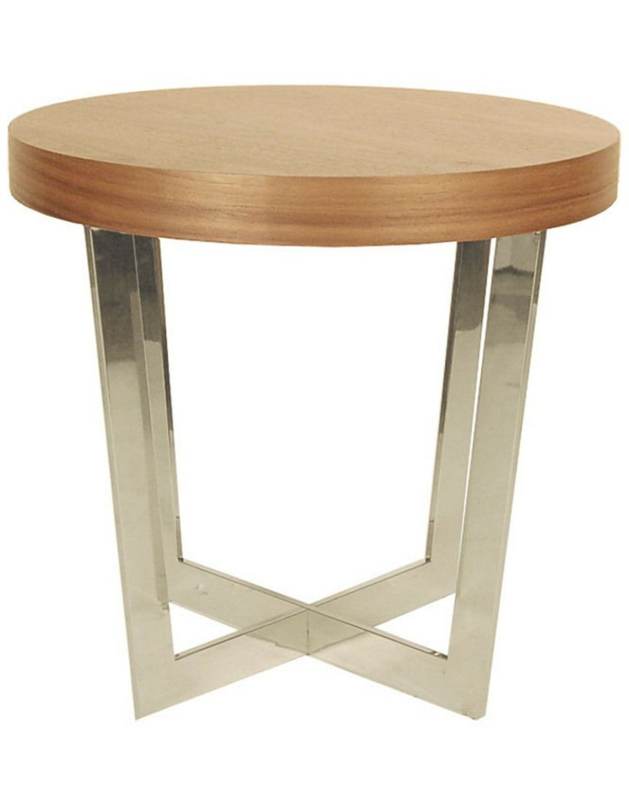 End & Side Tables * | Pangea Oyster Side Table Home End & Side Tables