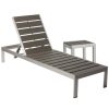 Seating * | Pangea Home Indoor/Outdoor Joseph Lounger & Side Table Seating