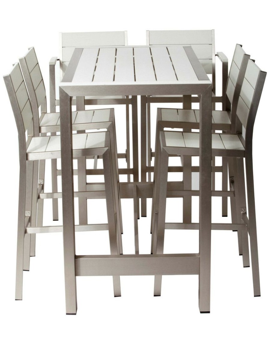 Outdoor Tables * | Pangea Betty 7Pc Bar Set Home Outdoor Tables