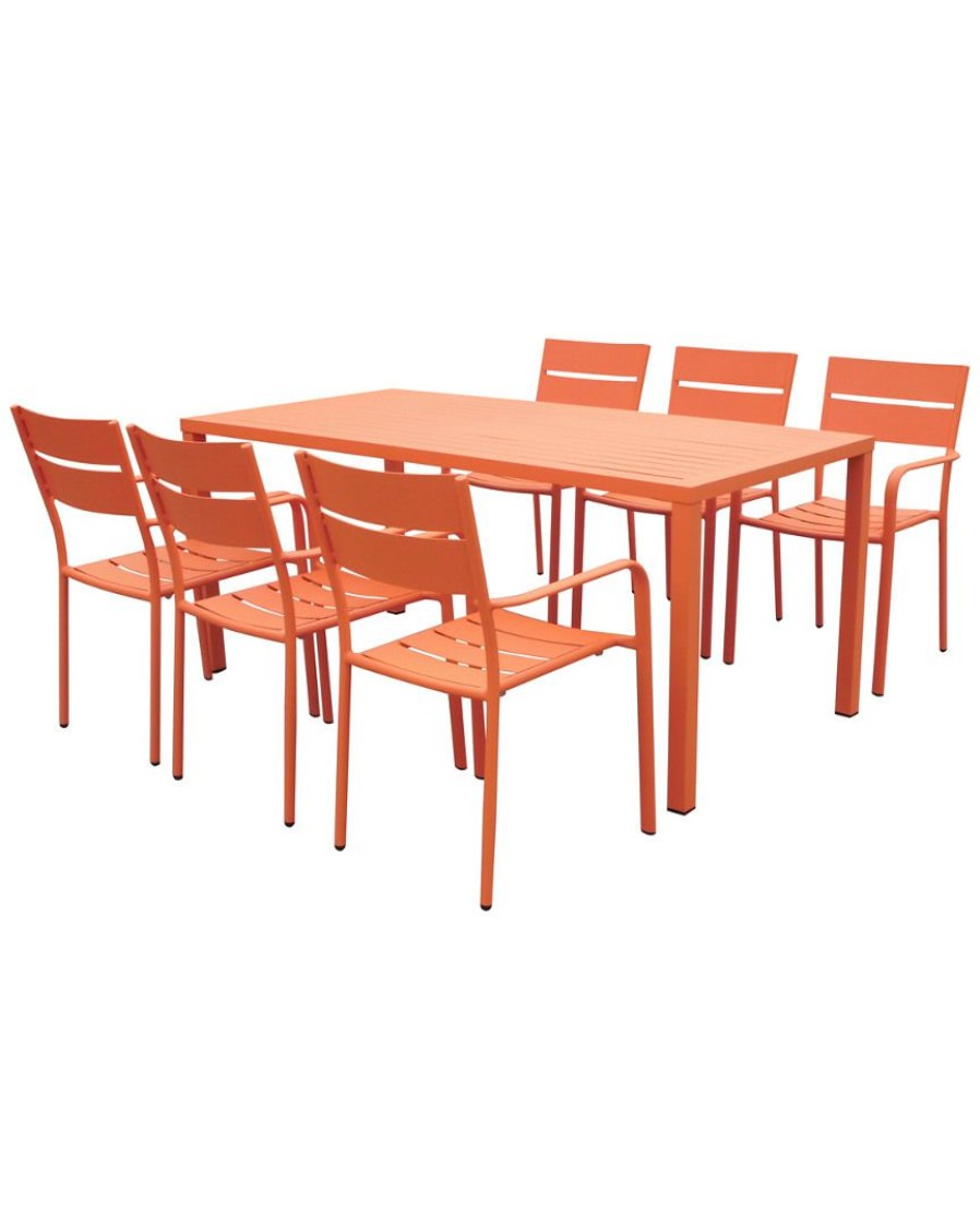 Dining Sets * | Pangea South Beach 7Pc Dining Set Home Dining Sets