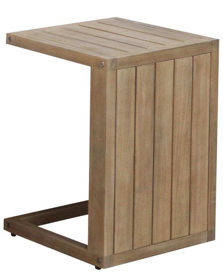 Outdoor Tables * | Pangea Home Soleil Side Table Outdoor Tables