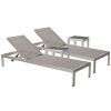 Seating * | Pangea 2 Sally Lounger & 2 Side Table Home Seating