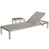 Seating * | Pangea Home Sally Lounger & Side Table Seating