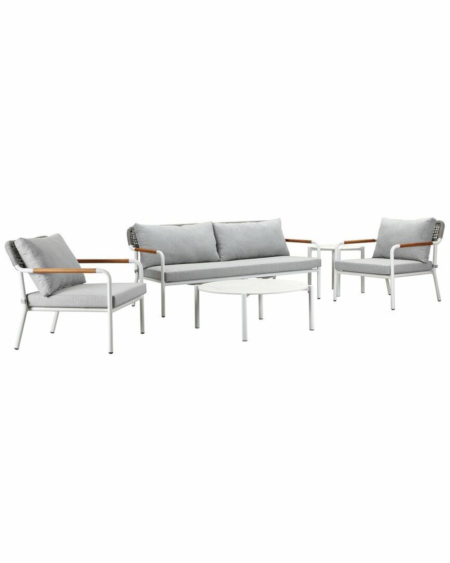 Seating * | Pangea Home Indoor/Outdoor Dean 5Pc Sofa Set Seating