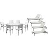 Seating * | Pangea Roy 11Pc Patio Set Home Seating