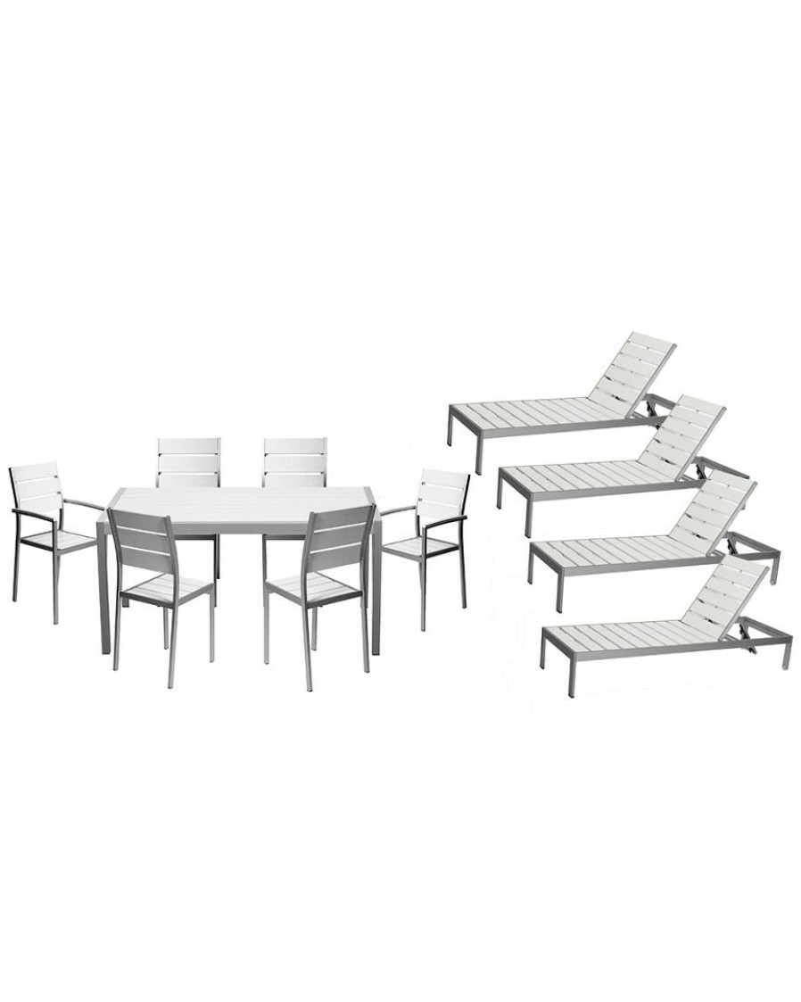 Seating * | Pangea Roy 11Pc Patio Set Home Seating